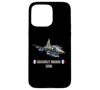 Avion Militaire français Dassault Mirage 2000D Coque pour iPhone 15 Pro Max