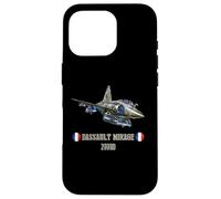 Avion Militaire français Dassault Mirage 2000D Coque pour iPhone 16 Pro