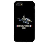 Avion Militaire français Dassault Mirage 2000D Coque pour iPhone SE (2020) / 7/8