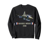 Avion militaire français Dassault Mirage 2000D Sweatshirt