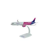 Avion Miniature A321 Modèle d'avion Jouet Adapté pour WIZZ AIR 22cm Base en Résine Assemblée Affichage Statique Airliner Collection Modèles Préfabriqués à l'échelle D'avions