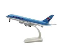 Avion Miniature A380 de 20 cm modèle en Alliage métallique décoration Bureau pour la Maison et Collection passionnés Ensemble de Jeu de Passe-Temps Miniature