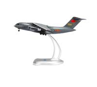Avion Miniature Maquette d'avion Transport Yun-20 À L'échelle 1:130 Alliage avec Support Statique Objet Collection Et Ornement Militaire Modèles Préfabriqués à l'échelle D'avions
