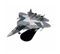 Avion Miniature Metal 1:100 pour Avion De Chasse Russe SU57 Sukhoi SU-57 en Métal Modèle Militaire De Collection Ornement Cadeau