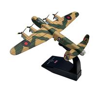 Avion Miniature Metal 1/144 Échelle Avro 691 Lancaster pour Bombardier Avion Moulé sous Pression en Métal Avion Ornement Modèle Jouet