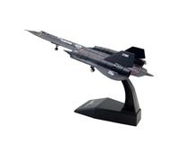 Avion Miniature Metal 1:144 pour L'avion De Reconnaissance L'armée De L'air SR-71 Blackbird Modèle Chasse en Alliage Collection De Décoration