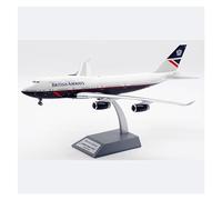 Avion Miniature Metal 1/200 pour British Airways B747-400 G-BNLY Alliage Matériel Modèle De Simulation Avion Souvenir Ornement
