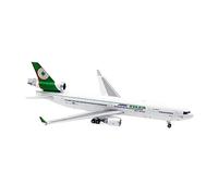 Avion Miniature Metal 1 200 pour MD-11 Statique en Alliage Moulé sous Pression Échelle Passager Simulation Avion Modèle Collection Affichage