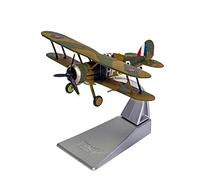 Avion Miniature Metal 1 72 Gladiator MK.II Biplan pour Fighter British Air Force British Air Combat Collection Scène Jouet