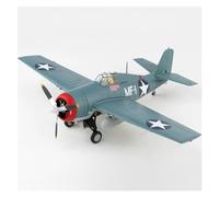 Avion Miniature Metal 1: 72 pour HA8905 F4F-3 Wildcat Avion De Chasse D'attaque Modèle Militaire De Chasse en Métal