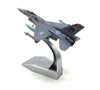 Avion Miniature Metal F-16c Militaire Américain pour Avion Chasse 1/100 Modèle À L'échelle avec Support en Alliage Avion Collection Cadeau Jouet