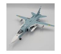 Avion Miniature Metal Modèle Chasseur Alliage Moulé sous Pression 1/72 Ornements Collection D'armes Militaires L'armée Ukrainienne SU-24M Su-24M