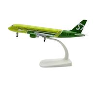 Avion Miniature Metal Modèle d'avion Alliage Moulé sous Pression 1:400 pour Russie Siberia S7 Airlines A320 avec Base Décoration D'intérieur