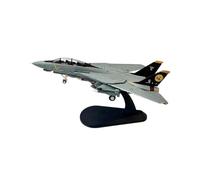 Avion Miniature Metal Modèle d'avion De Chasse Moulé sous Pression en Métal Grumman F-14D Tomcat VF-31 De La Marine À L'échelle 1:100(F-14D)
