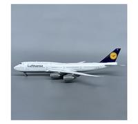 Avion Miniature Metal Modèle d'avion en Alliage 1:400 pour Lufthansa B747 747-8i, Ornements Décoratifs De Série pour Adultes
