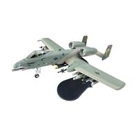 Avion Miniature Metal Modèle d'avion Militaire Fini Thunderbolt II Attack Aircraft A10 Tiger Shark À L'échelle 1:100 Collection De Jouets