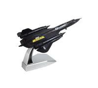 Avion Miniature Metal Modèle De Chasseur en Alliage De Simulation d'avion De Reconnaissance Blackbird SR-71 À L'échelle 1:144 Produit Fini