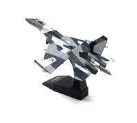 Avion Miniature Metal Modèle Militaire en Alliage De Simulation De Chasseur Russe Su-35 À L'échelle 1:100, Produit Fini À Collectionner(B2)