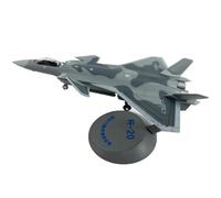 Avion Moulé sous Pression L'échelle 1/144, Modèle d'avion Chasse Chinois De 4e Génération, Jouet Militaire Collectionner,J-20(an)