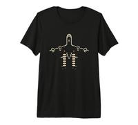 Avion Pixel Graphique Aviation Archéologie T-Shirt Haut de Gamme