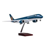 Avion pour cm Vietnam Airlines Modèle A350 Die Resting Resin Model with Lights and Wheels 1/142 Aircraft Toy Airplane Kit (Withight)