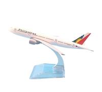 Avion pour Modèle d'avions cm Boeing 400 Metal Model Aircraft Toy Gift Airplane Kit (Philippines B777)