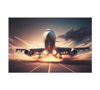 Avion Puzzles Adulte 1000 Pieces Cadeau Famille Puzzle Classique 3D EnfFourmisJouet en Bois Cadeau Unique （75×50cm）