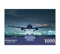 Avion Puzzles Jeu De Société Adulte Activités Familiales Stimulantes 1000 Pièces Interstellar Travel Casse-tête Qualité Premium pour Adultes 38x26cm/1000pcs