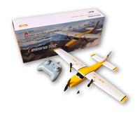 Avion RC 2.4G 2CH, avion de combat télécommandé en mousse EPP RTF, Cessna 182, planeur, jouets pour enfants FX801 Blue