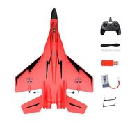 Avion RC - Avion RC Jêt Fighter Stunt | Planeur Aero Jêt RC | Jouet d'avion RC 2,4 GHz pour enfants | Avion télécommandé éclairé | Avion Planeur Drone pour enfants adultes Jeu en plein air L