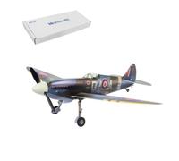 Avion RC, MK XV 2.4G 5 canaux multi-protocole MinimumRC modèle Spitfire à voilure fixe, pour les amateurs débutants (kit version unique)
