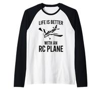 Avion RC RC Télécommande Racing RC Avion Manche Raglan