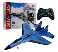 Avion SU-35 RC Télécommande Planeur EPP Foam - likaiyehio - JFX-820 - Bleu - Portée 100m