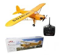 Avion télécommandé FX9703 pour adultes, planeur d'avion télécommandé avec moteur sans balais 5 canaux, stabilisation gyroscopique 6G, rotation à 360°, chargement USB et design amovible