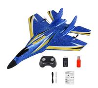 Avion télécommandé, lumières LED, Anti-Collision, Nez en Silicone, étanche, Jouet pour débutants, acrobaties aériennes, vol, télécommande, extérieur, intérieur, Vitesse, modèle de vol