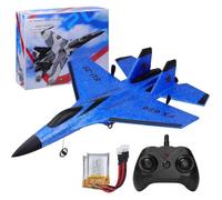 Avion télécommandé - PRUMYA - SU35 RC Jet - 2 canaux - 2,4 GHz - Facile à piloter