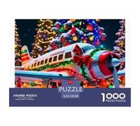 Avion Unique 1000 pièces Puzzle pour Adultes Ciel Plane Coloré, résolution d'énigmes, Puzzles pour Adultes 100% Carton recyclé 1000 Puzzles éducatifs 52x38cm/1000pcs