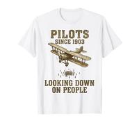 Avion Volant Pilote Oui pour Les Nouveaux Cadeaux d'aviation d'aventure T-Shirt