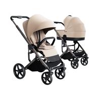 Avionaut Sirius Poussette Bébé 2 en 1 - Nacelle Nouveau-né et Siège de Poussette Réversible, Confort et Suspension, Design Moderne