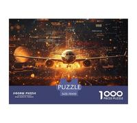 Avions 1000 Pieces Puzzle en Papier Jeu D'Intelligence Jeu Cadeau Unique Adultes Et Enfants Dès 14 Ans 70x50cm/1000pcs