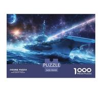 Avions Carrier 1000 Piece Jigsaw Puzzle for Adults Educhational Games Stress Relief Puzzle Exercise The Memory of The Brain for Adults and Kids, Age 12 Years Up 70x50cm/1000pcs
