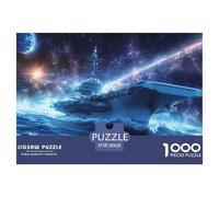 Avions Carrier 1000 Pieces Jigsaw Puzzles for Adults Challenging Game Stress Relieving Entertainment Cultivate The Spirit of Teamwork for The Whole for Women, Gifts for Men 38x26cm