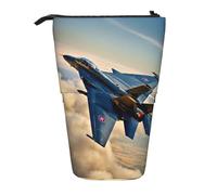 Avions Combattant Jets Impression Debout Trousse Télescopique Crayon Sac Pop Up Crayon Pouch Pen Pouch Maquillage Cosmétique Sac
