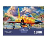 Avions d'attaque (17)_4 1000 Pièces Puzzle Unique Décoration Moderne Vibrant Fantasy Jet Fighter Puzzles Jouets De Difficiles pour La Famille 52x38cm/1000pcs