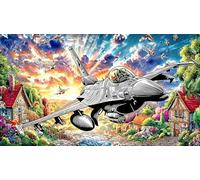 Avions d'attaque Puzzle 1000 pièces pour Adultes - Papier recyclé Jeu éduchatiF & Détente Jeu Familial 38x52/1000pcs
