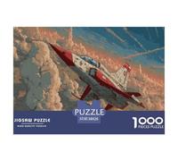 Avions de Chasse Volant au-Dessus des Nuages Puzzle 1000 Pièces Adultes Puzzle Familial La Décoration De La Maison