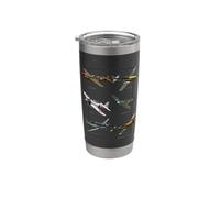 Avions de combat de la WW2 Gobelet isotherme en acier inoxydable double paroi