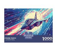 Avions de comchauve-Souris 1000 Pièces Puzzle Adulte Un Puzzle Difficile Jeu Éduchatif Défi Jouets Enfants Activité Familiale Parfaite Décoration De La Maison 38x26cm/1000pcs