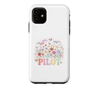 Avions Floraux fantaisistes - Rêve d'aviation Coque pour iPhone 11