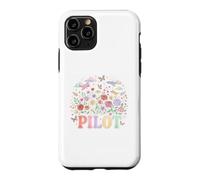 Avions Floraux fantaisistes - Rêve d'aviation Coque pour iPhone 11 Pro